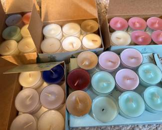 PartyLite Candles - several large lots