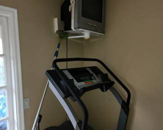 Treadmill, Toshiba TV, medical supplies