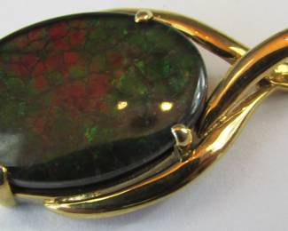 AMMOLITE in 18K GOLD