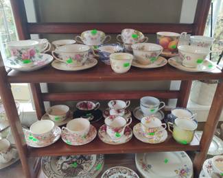 Antique tea cups