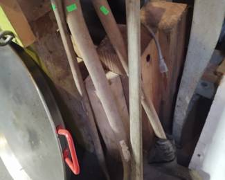 Axes garden tools