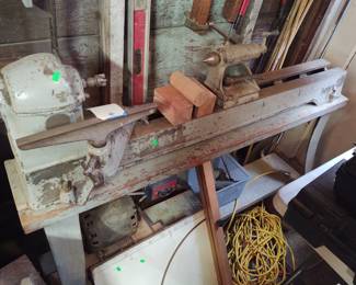 large wood lathe
