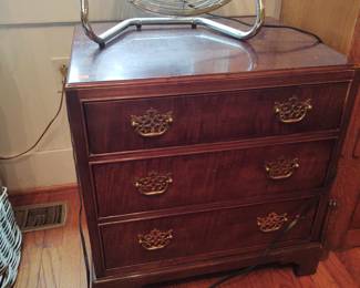 Small wood dresser night stand