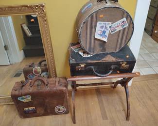 Vintage suit cases
