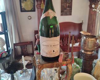 Huge Champagne bottle