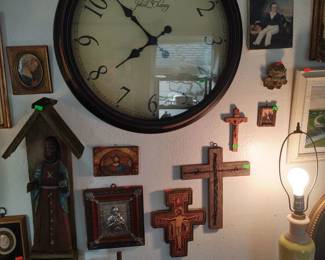 Religious folk art and Icons