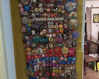 Huge music pin back collection 