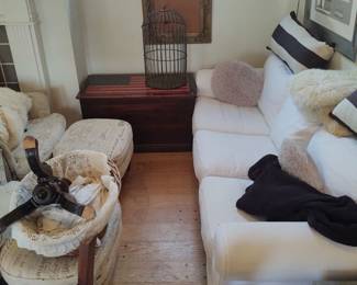 Vintage Cedar trunk large couch