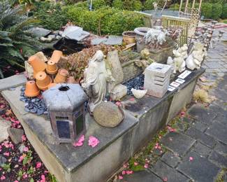 Garden statuary galore