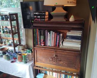Quarter Sawn Lawyers desk and bookcase