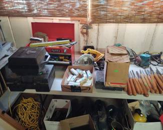 Wood sander and Router 