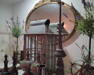 Metal Spire Silver plate antique trophy 