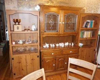 china cabinet, book cases