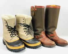 Lacrosse Winnipeg Leather Insulated Winter Snow Boots Black Tan Vibram Sole And Chippewa Sunjo Boots Womens 7 M Brown Snake Proof Knee High
