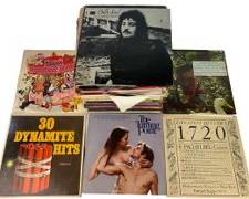 Vintage Vinyl Records - Billy Joel, Ballet Music, Dynamite Hits, The Who, Talking Heads, Willie Nelson, Paul Simon, Madonna, Joan Baez and More
