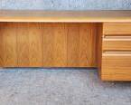 Mid Century Modern Teak 3 Drawer desk
