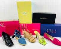 Stuart Weitzman, BCBGirls, Talbots, LifeStride And A2 By Aerosoles Assorted Womens Sandals, Leather Pant Shoes, Mules, Open Toe Wedges And Flats, All In Original Boxes sizes 6M and 6.5M
