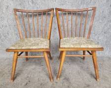Pair Conant Ball Mid Century Modern MCM Side Chairs
