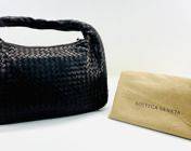 Authentic Bottega Veneta Nappa Intrecciato Black Medium Veneta Hobo Shoulder Bag W/ Dust bag Included
