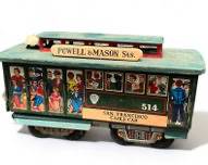 Vintage Tin Toy San Francisco Cable Car
