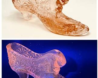 Daisy & Button Shoe - UV Reactive Glow
