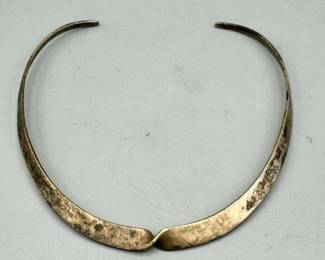 Sterling Silver Mexican Necklace
