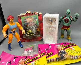 Vintage Toys Feat. He-Man & Barbie & Thundercats
