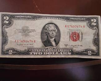 Series 1953 $2 bill
