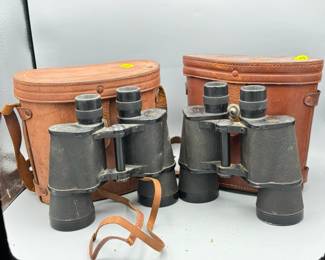 (2) Novar 7x50 Binoculars & Cases

