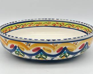 Alfareria Handpainted Spanish Pottery Bowl
