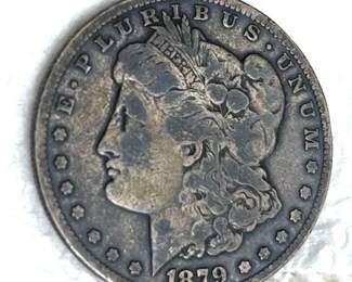 1879 Morgan Silver Dollar
