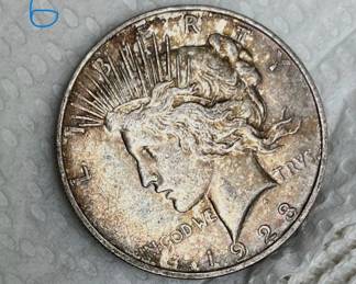 1923-D Peace Dollar
