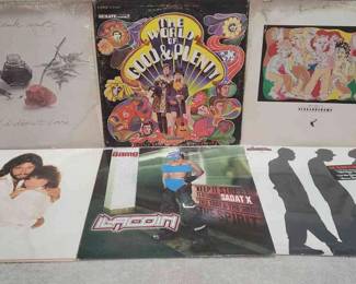 (6) Alternative Album Lot FT- Streisand, Ilacoin, And Black Flames
