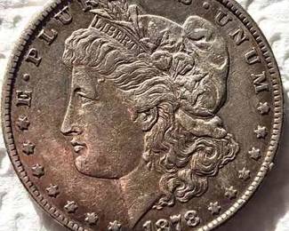 1878 Morgan Silver Dollar

