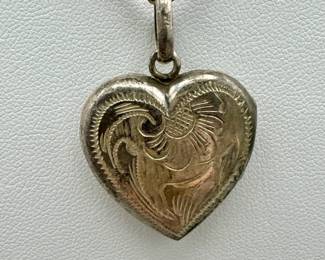 Sterling Silver Heart Locket
