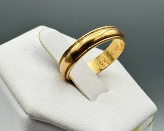 Size 6.25 10K G.F. Stamped Ring
