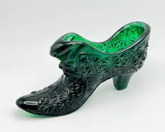 Daisy & Button High Heel Rare Emerald
