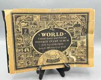 1933 The World Postage Stamp Album Mystery Stamps
