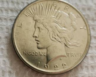 1922 Peace Dollar
