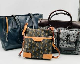 (3) Dooney & Bourke Handbags
