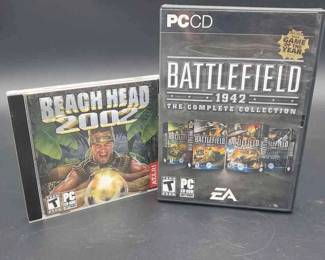 Battlefield 1942 Complete Collection And Beach Head 2002
Beach Head 2002 with origional PC sleeve and booklet. PC CD of Battlefield 1942 with 8 disks of the complete collection and two booklets in case. No scratches on disks.