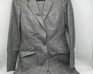 Luxurious Womens Plaid Le Cheval Tailored Equestrian Tuxedo
