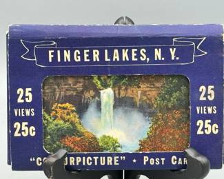 Vintage Fingerlakes NY "Colourpicture" Postcards

