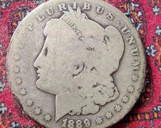 1889-O Morgan Silver Dollar
