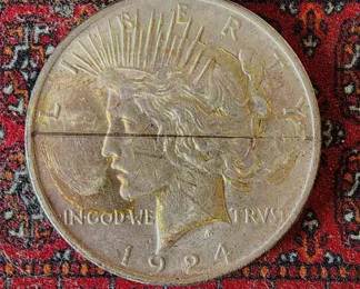 1924 Morgan Peace Dollar
