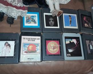 Vintage 8 Track Tapes