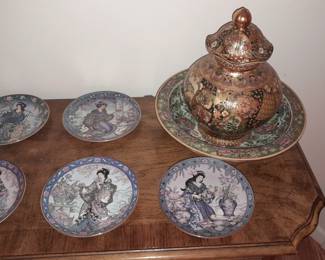 Asian Decorative Plates