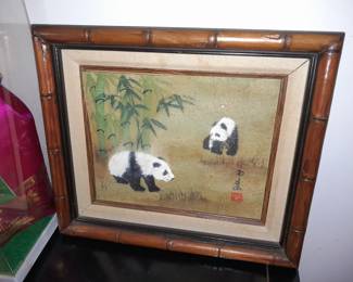 Panda Framed Wallart