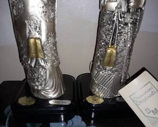 Sterling Silver Figurines W/ Tag & COA