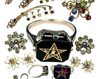 Antique - Modern Solid Gold, Costume & Gold Filled Jewelry